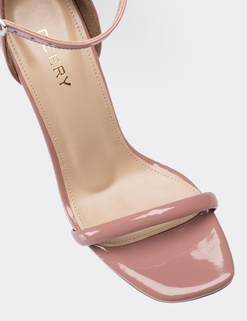 Pudra Rengi Abiye Topuklu Kadın Ayakkabı - C0232ZPDRM01