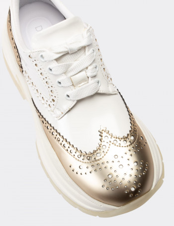 Beyaz Sneaker Kadın Ayakkabı - M1233ZBYZT01