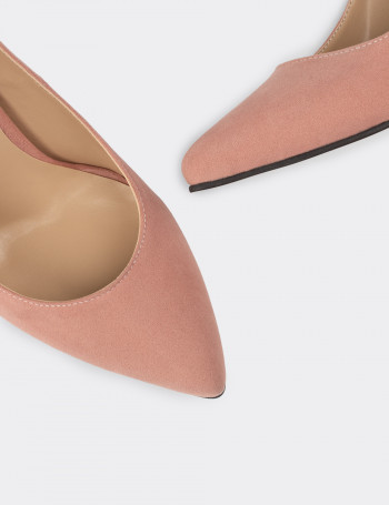 Pudra Rengi Kadın Stiletto - 02029ZPDRM01