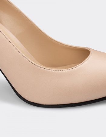 Bej Rengi Kadın Stiletto - 02029ZBEJM01
