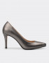 Deery Gri Deery Stiletto Kadın