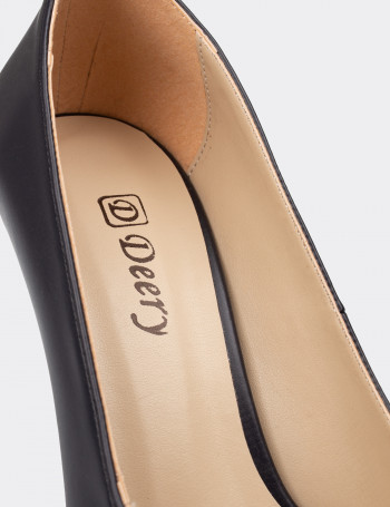 Lacivert Kadın Stiletto - 02029ZLCVM01