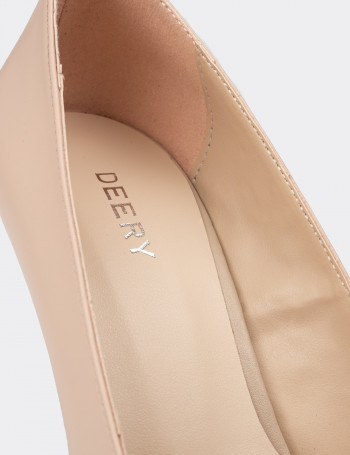 Bej Rengi Kadın Stiletto - 02029ZBEJM02