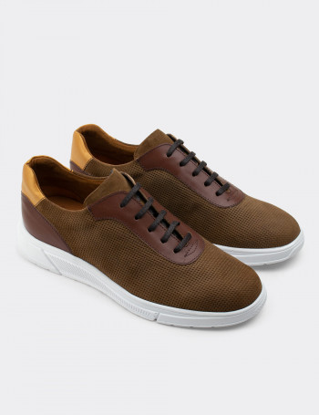 Taba Rengi Sneaker Erkek Ayakkabı - 01879MTBAC01