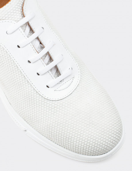 Beyaz Sneaker Erkek Ayakkabı