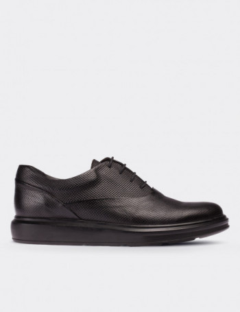 Hakiki Deri Siyah Comfort Erkek Ayakkabı
