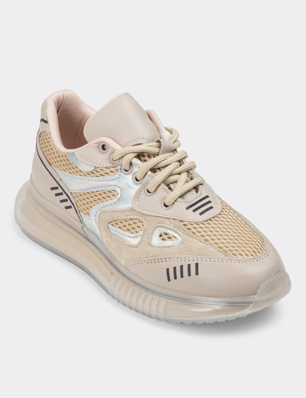 Bej Sneaker Kadın Ayakkabı - K1060ZBEJP01