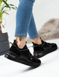Siyah Sneaker Kadın Ayakkabı