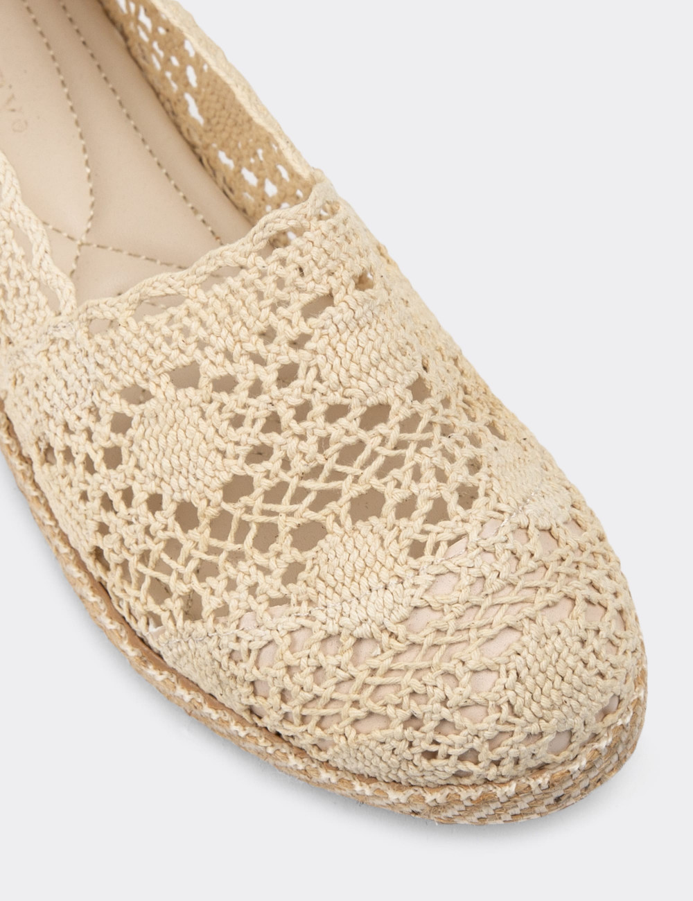 Bej Espadril Kadın Ayakkabı - 38650ZBEJC01