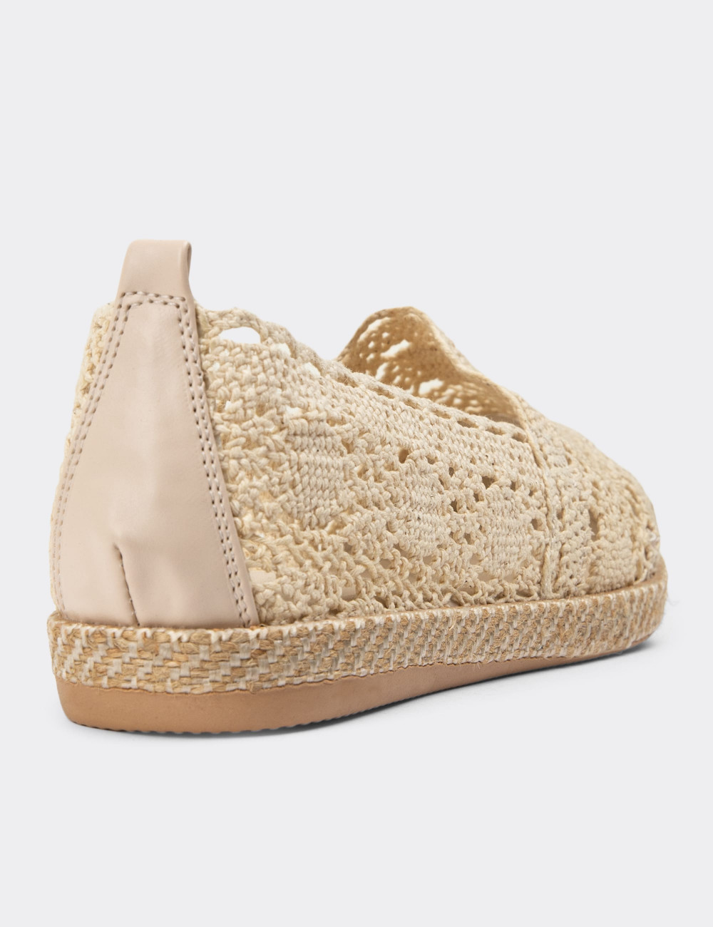 Bej Espadril Kadın Ayakkabı - 38650ZBEJC01