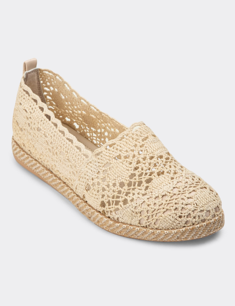 Bej Espadril Kadın Ayakkabı - 38650ZBEJC01