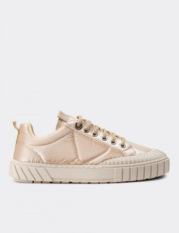 Bej Sneaker Kadın Ayakkabı - K2301ZBEJC01