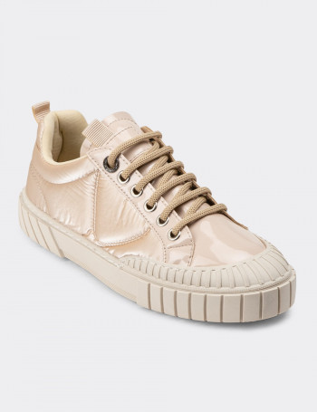 Bej Sneaker Kadın Ayakkabı - K2301ZBEJC01