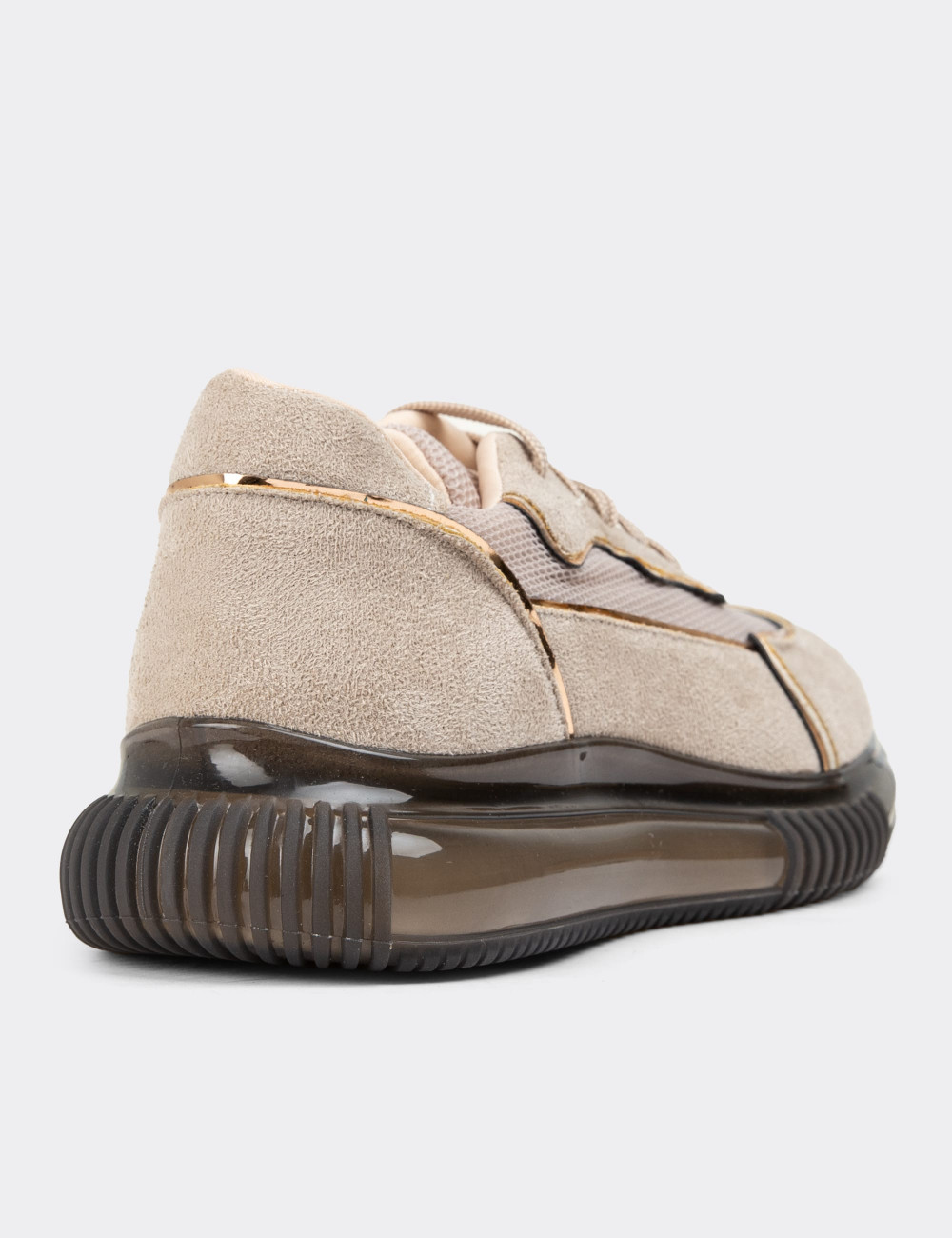 Altın Rengi Sneaker Kadın Ayakkabı - SP168ZALTC01