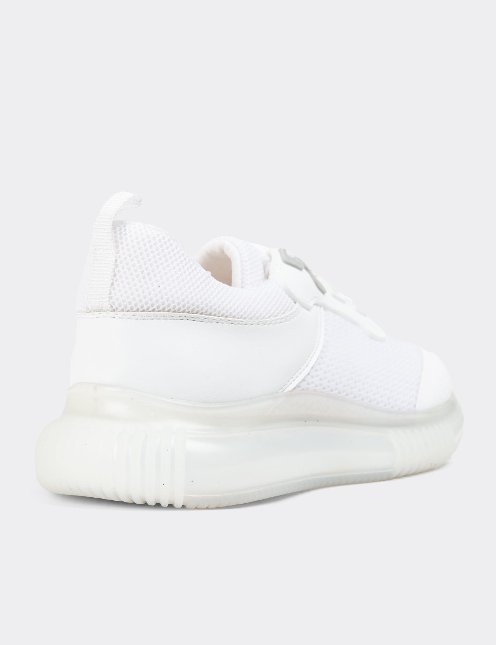 Beyaz Sneaker Kadın Ayakkabı - SP170ZBYZC01