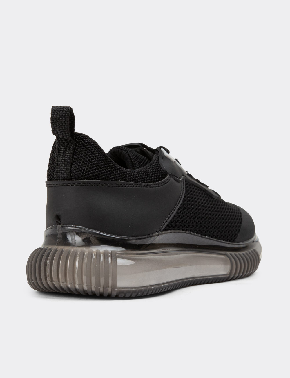 Siyah Sneaker Kadın Ayakkabı - SP170ZSYHC01