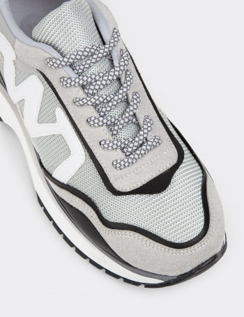 Beyaz Sneaker Kadın Ayakkabı - 55100ZBYZC01
