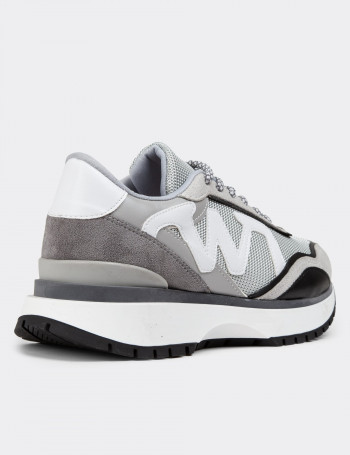 Beyaz Sneaker Kadın Ayakkabı - 55100ZBYZC01