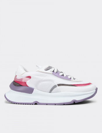 Fuşya Sneaker Kadın Ayakkabı - SP160ZFSYC01