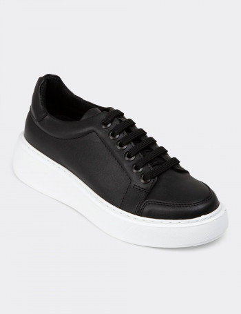 Siyah Sneaker Kadın Ayakkabı - CE497ZSYHP01