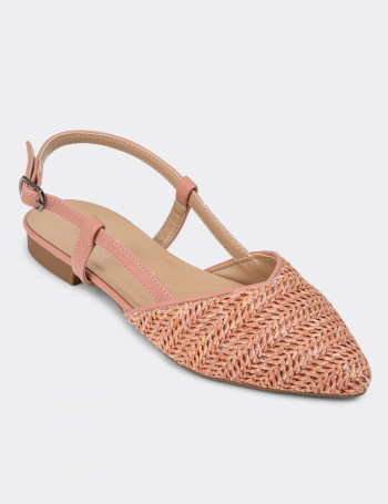 Pudra Rengi Kadın Sandalet - K0313ZPDRC01