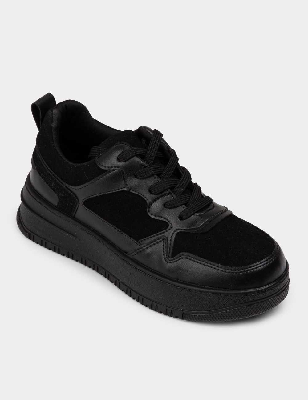 Siyah Sneaker Kadın Ayakkabı - RM724ZSYHC01
