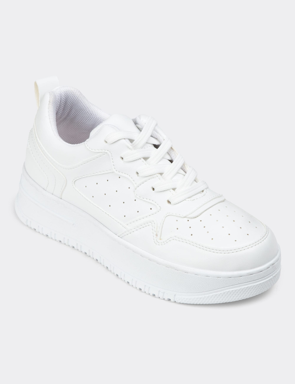 Beyaz Sneaker Kadın Ayakkabı - RM724ZBYZC01