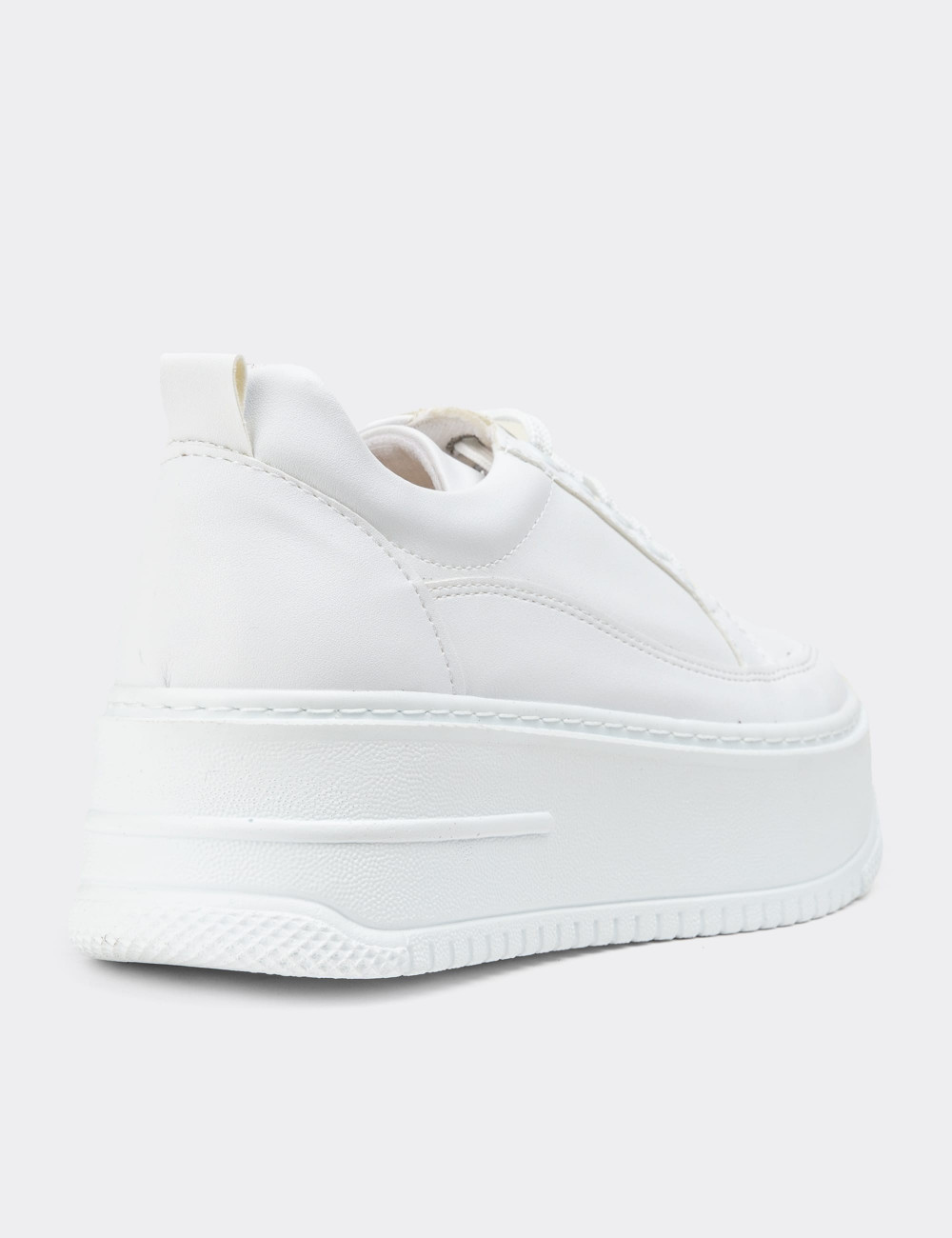 Beyaz Sneaker Kadın Ayakkabı - CE175ZBYZC01