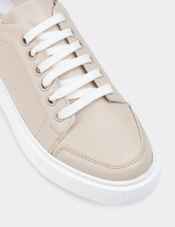 Bej Sneaker Kadın Ayakkabı - CE497ZBEJP01