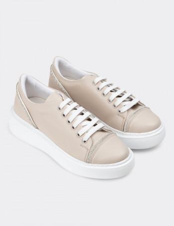 Bej Sneaker Kadın Ayakkabı - CE493ZBEJP01