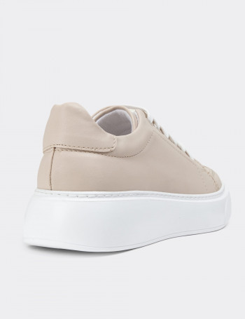 Bej Sneaker Kadın Ayakkabı - CE497ZBEJP01