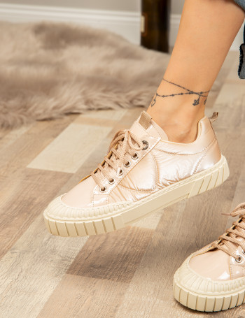 Bej Sneaker Kadın Ayakkabı - K2301ZBEJC01