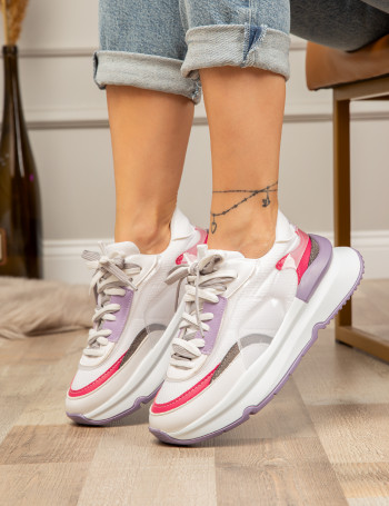 Fuşya Sneaker Kadın Ayakkabı - SP160ZFSYC01