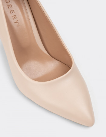 Bej Rengi Kadın Stiletto - NW721ZBEJM01
