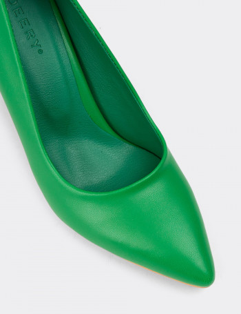 Yeşil Kadın Stiletto - NW721ZYSLM01