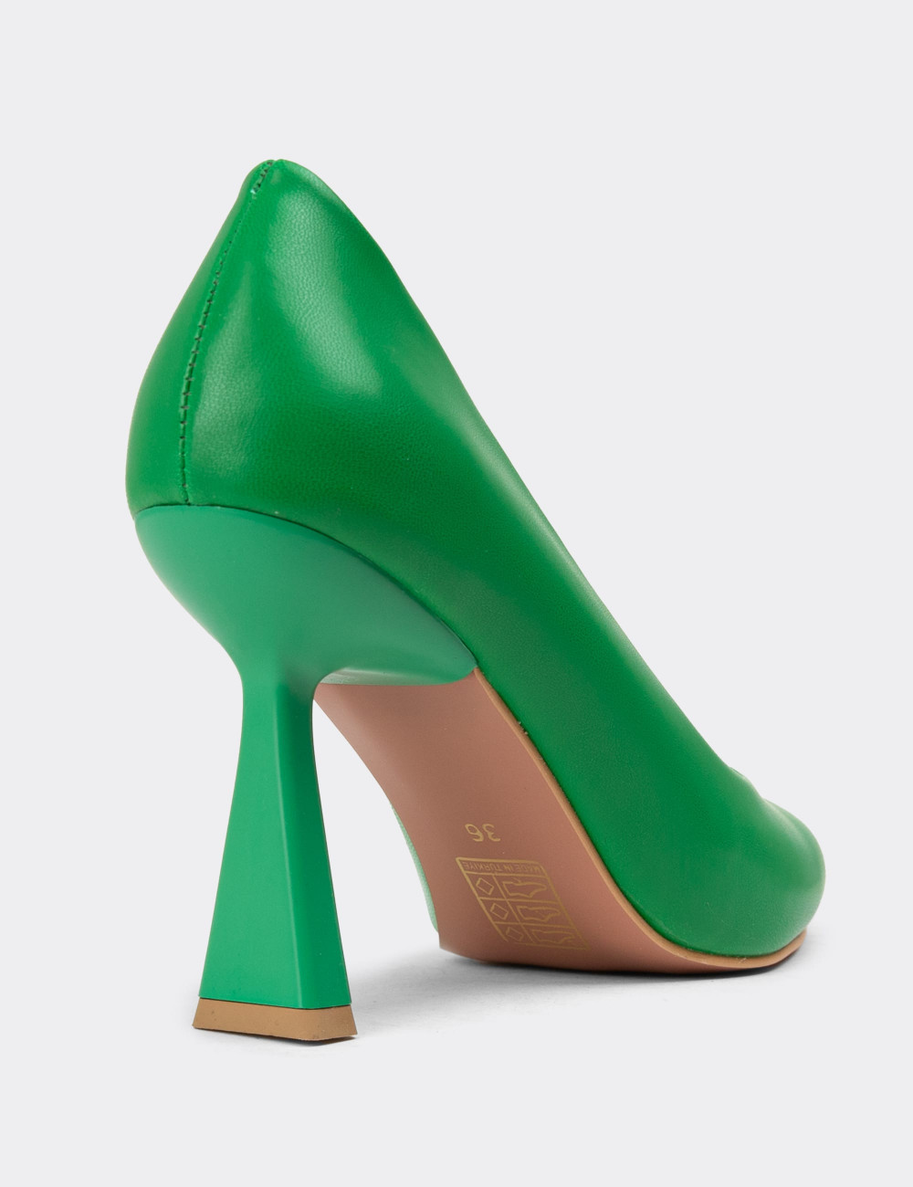 Yeşil Kadın Stiletto - NW721ZYSLM01