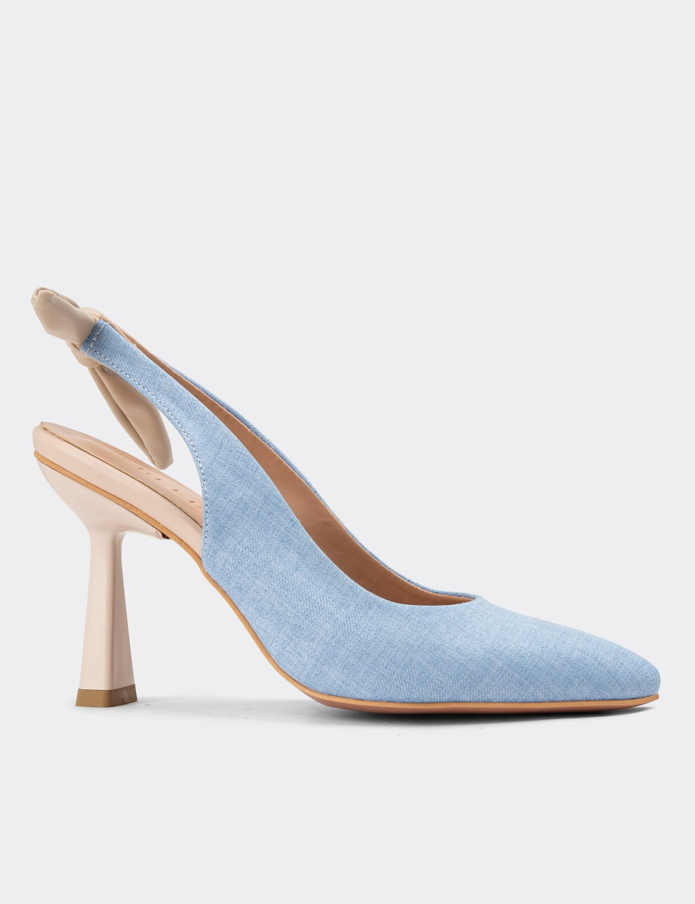 Mavi Kadın Yazlık Topuklu Ayakkabı - NW711ZMVIM01