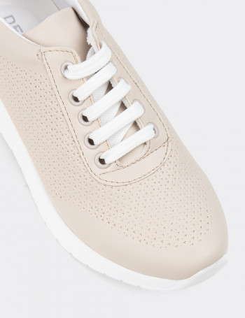 Bej Kadın Sneaker Ayakkabı - CE495ZBEJC01