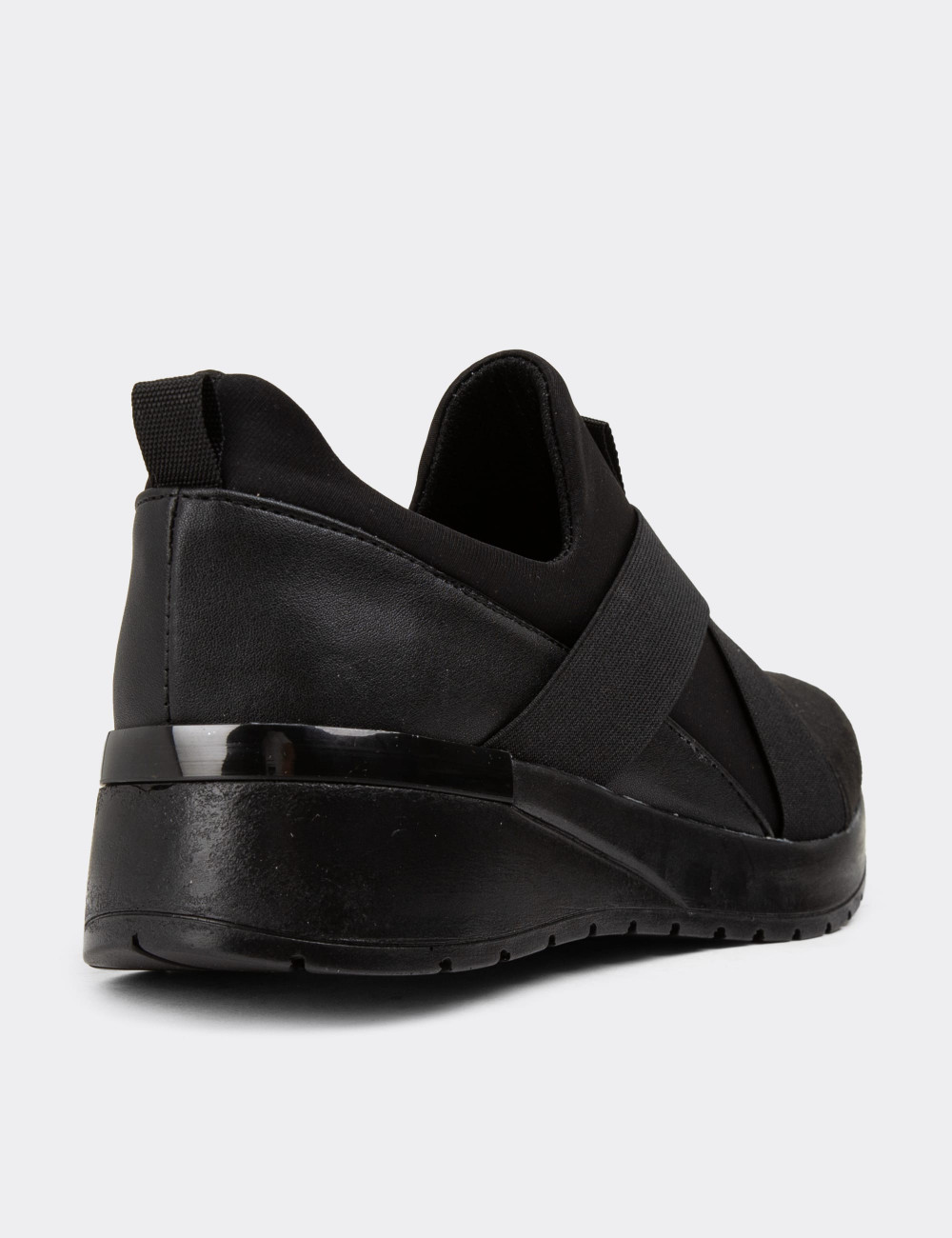 Siyah Kadın Sneaker Ayakkabı - CE302ZSYHP01