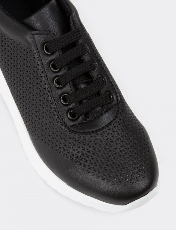 Siyah Kadın Sneaker Ayakkabı - CE495ZSYHC01