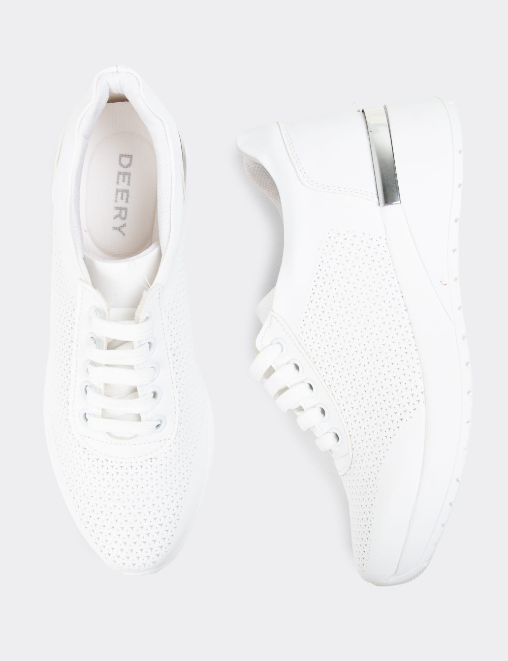 Beyaz Kadın Sneaker Ayakkabı - CE495ZBYZC01
