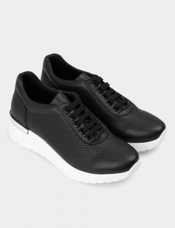 Siyah Kadın Sneaker Ayakkabı - CE495ZSYHC01