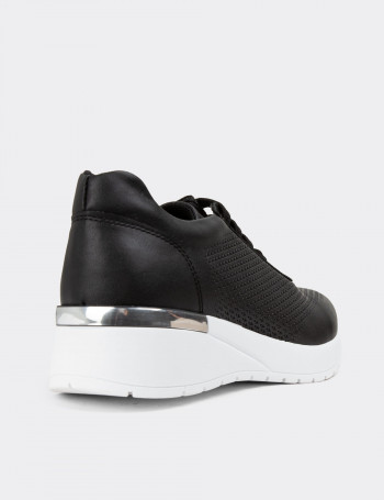 Siyah Kadın Sneaker Ayakkabı - CE495ZSYHC01