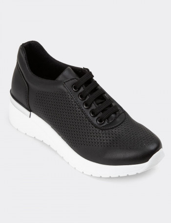 Siyah Kadın Sneaker Ayakkabı - CE495ZSYHC01