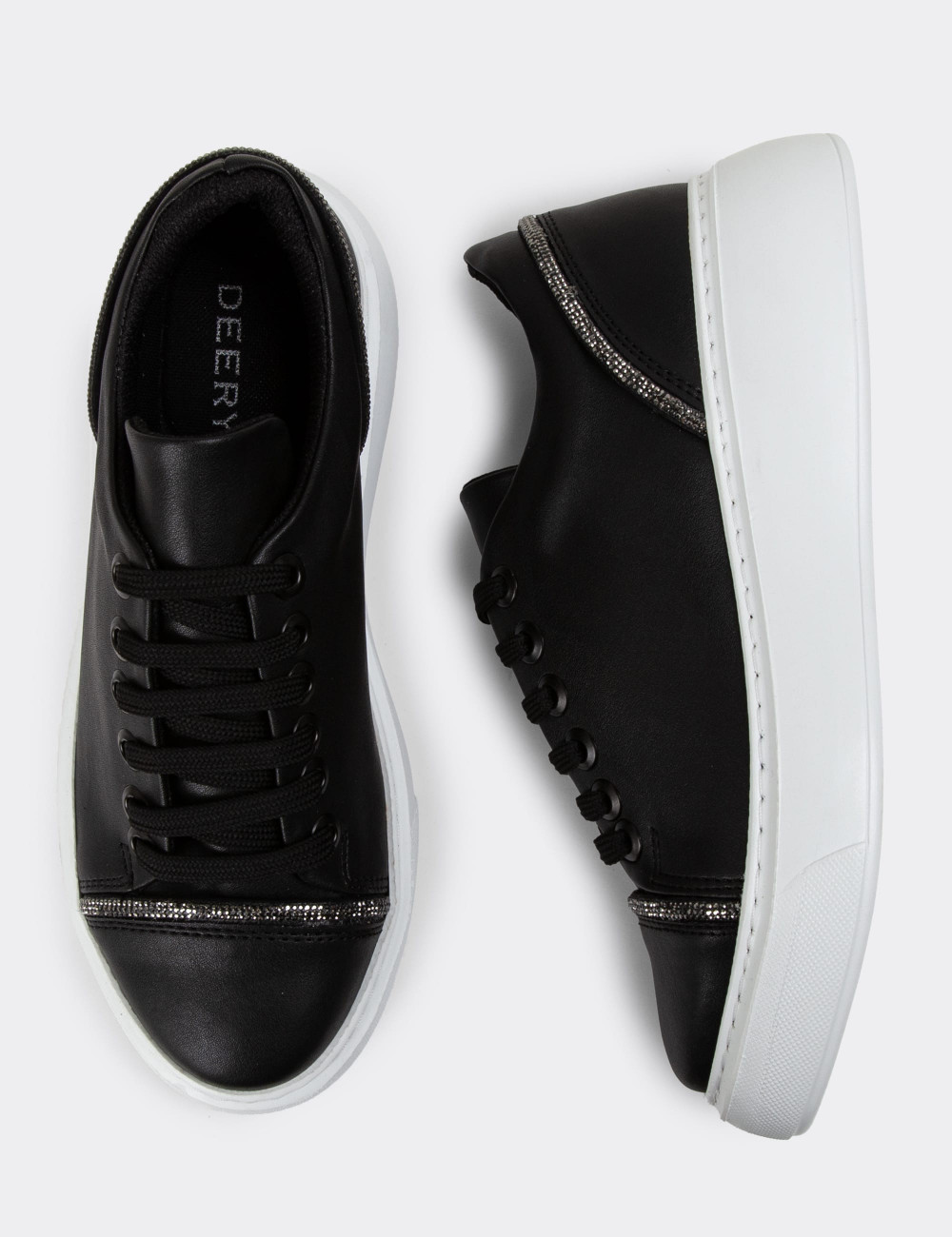 Siyah Kadın Sneaker Ayakkabı - CE493ZSYHP01