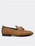 Deery Taba Rengi Deery Hakiki Nubuk Erkek Loafer
