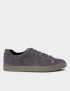 Deery Gri Deery Hakiki Süet Erkek Sneaker Ayakkabı