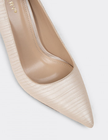 Bej Rengi Kadın Stiletto - K0704ZBEJM01