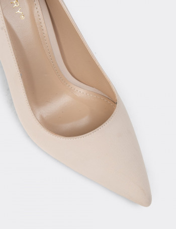 Bej Rengi Kadın Stiletto - K0800ZBEJM01