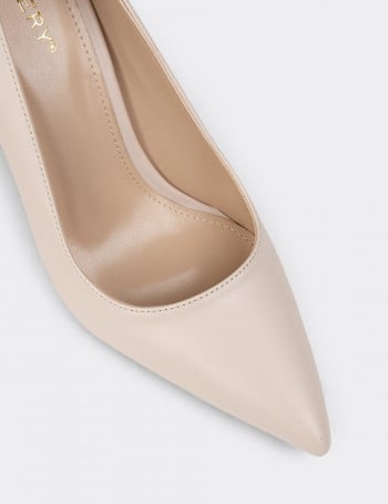 Bej Rengi Kadın Stiletto - K0800ZBEJM02